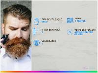 Aparador de Pelos Philips Multigroom 3000 MG3711/15 1 Velocidade com Acessório - 2