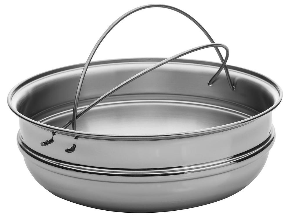 Jogo de Panelas Tramontina Inox Fundo Triplo - 8