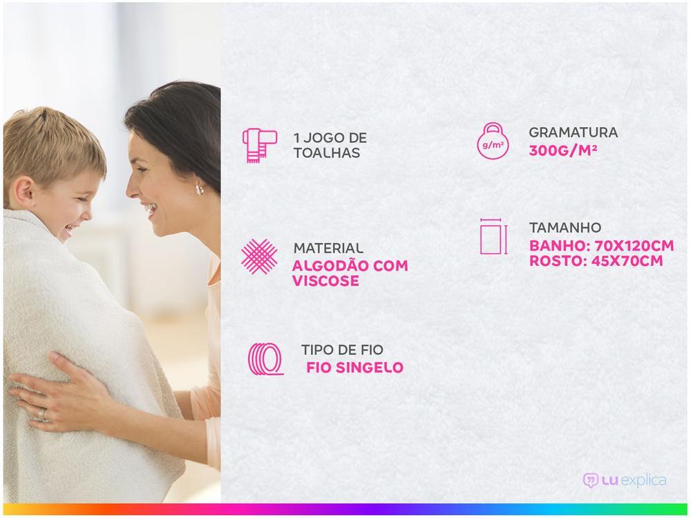 Jogo de Toalha de Banho Atlântica Delicata - 9