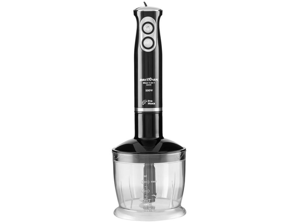 Mixer Britânia 3 em 1 Preto 400W BMX400P - 5