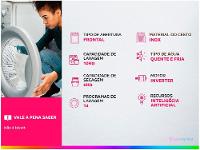 Lava e Seca Brastemp 10Kg BNQ10AB Inverter 14 Programas de Lavagem Branca - 2