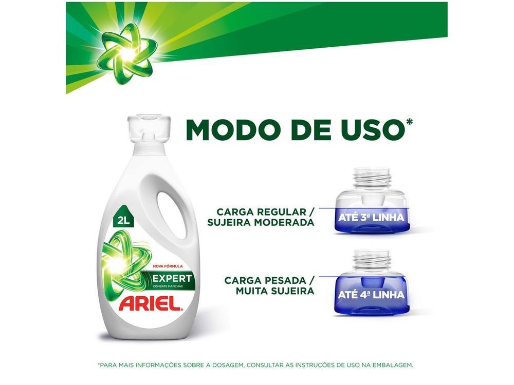 Sabão Líquido Ariel Expert Concentrado 2L - 6