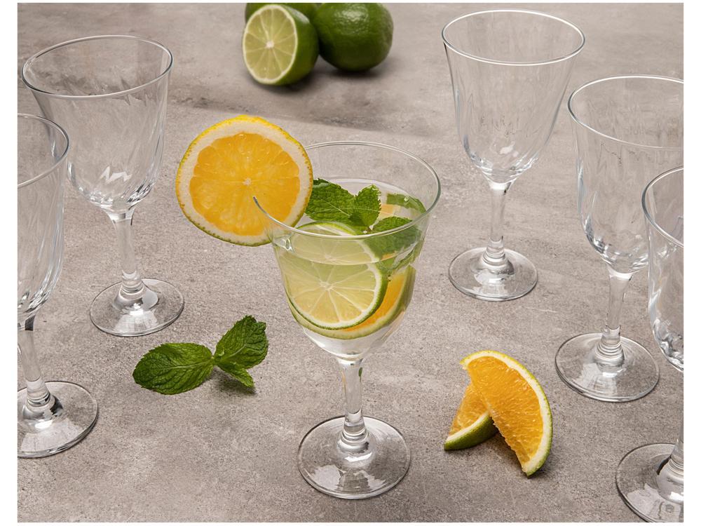 Jogo de Taças para Água Vidro 6 Peças 365ml Nadir - 12