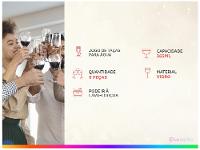 Jogo de Taças para Água Vidro 6 Peças 365ml Nadir - 11