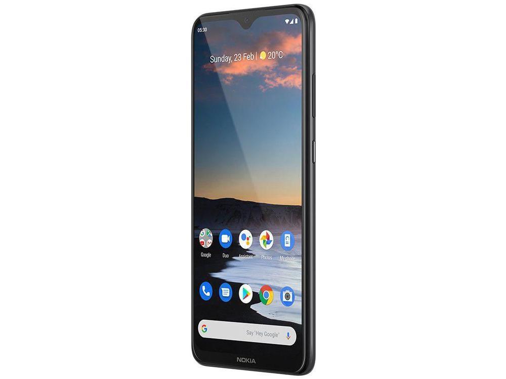 Smartphone Nokia 5.3 128GB Preto 4G Octa-Core 4GB RAM 6,55” Câm. Quádrupla + Selfie 8MP - 7