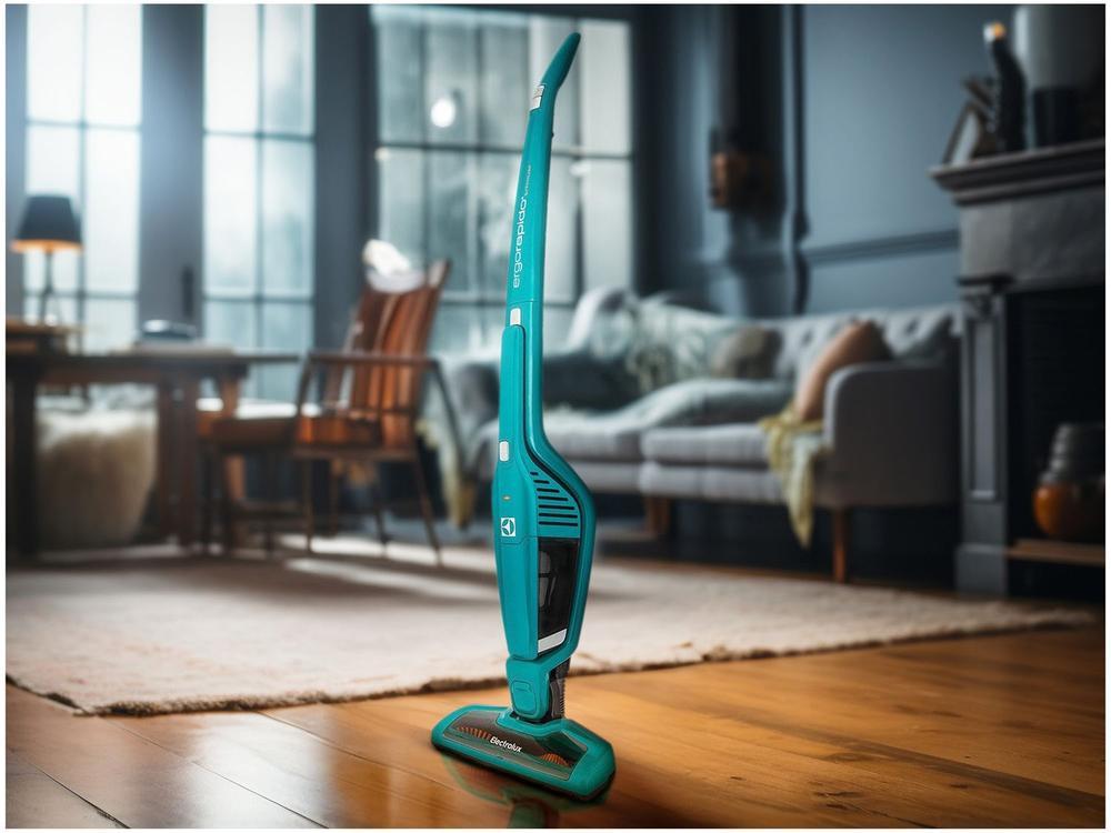 Aspirador de Pó Vertical Sem Fio Electrolux Ergorapido 2 em 1 Verde ERG22 - 13