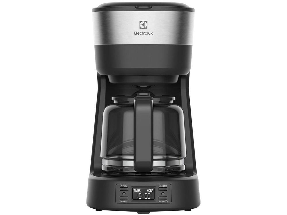 Cafeteira Elétrica Electrolux Efficient ECM25 Programável com Timer 30 Cafés Preto 4910AOBR502 - 1