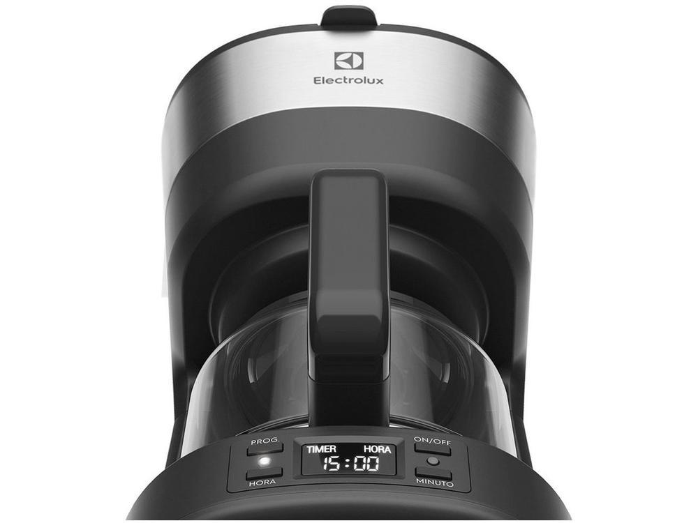 Cafeteira Elétrica Electrolux Efficient ECM25 Programável com Timer 30 Cafés Preto 4910AOBR502 - 4