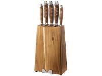 Jogo de Facas Mundial com Cepo Renaissance 5 Peças - 1