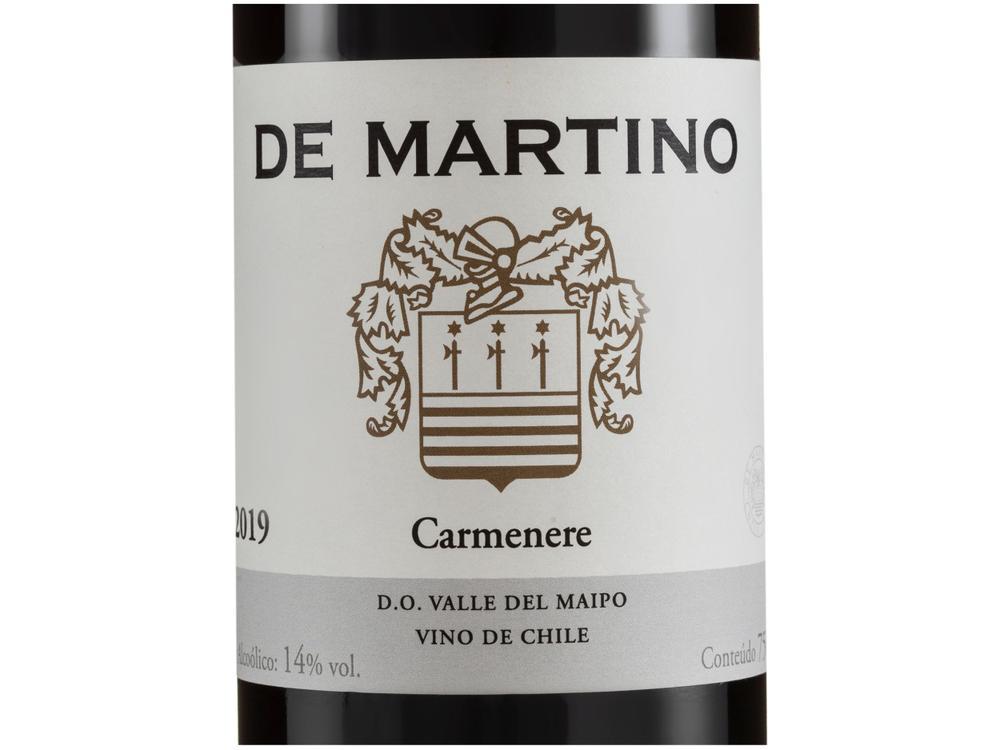 Vinho Tinto Seco De Martino Premium Chile 750ml - 3