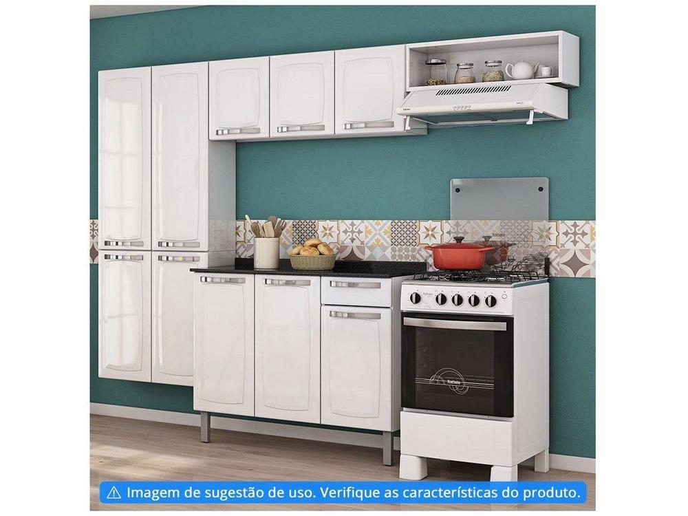 Balcão de Cozinha com Tampo Itatiaia Aço - 4