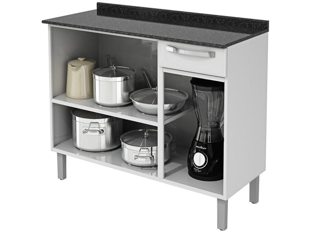 Balcão de Cozinha com Tampo Itatiaia Aço - 5