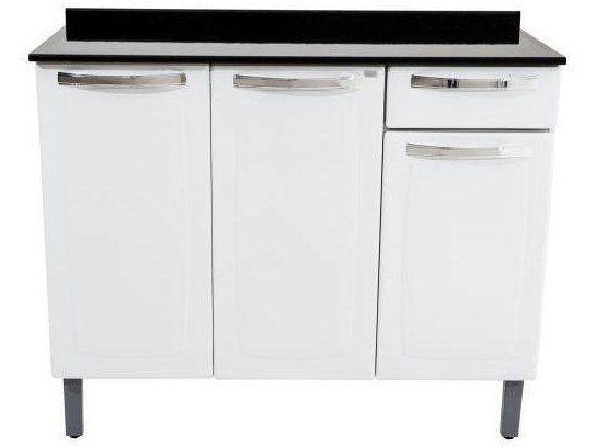 Balcão de Cozinha com Tampo Itatiaia Aço - 7