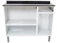 Balcão de Cozinha com Tampo Itatiaia Aço - 6