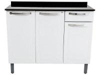 Balcão de Cozinha com Tampo Itatiaia Aço - 7