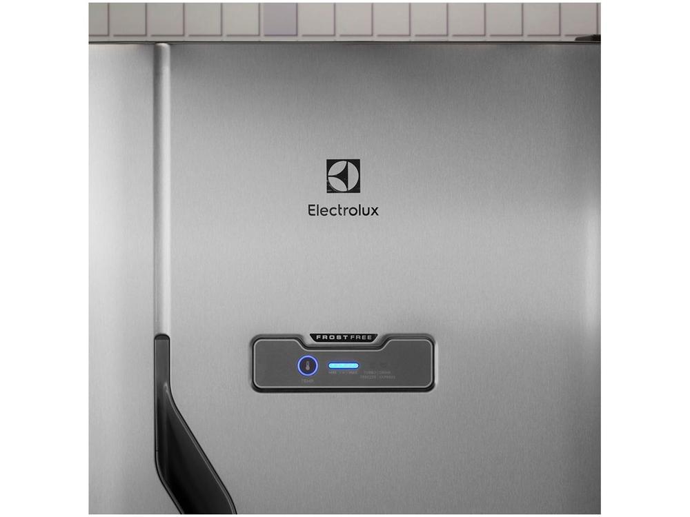 Geladeira/Refrigerador Electrolux Frost Free Inox Duplex Prata 371L DFX41 - 6