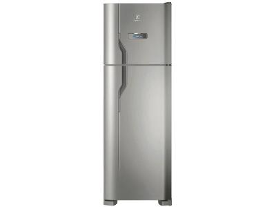 Geladeira/Refrigerador Electrolux Frost Free Inox Duplex Prata 371L DFX41