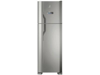 Geladeira/Refrigerador Electrolux Frost Free Inox Duplex Prata 371L DFX41