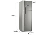 Geladeira/Refrigerador Electrolux Frost Free Inox Duplex Prata 371L DFX41 - 2