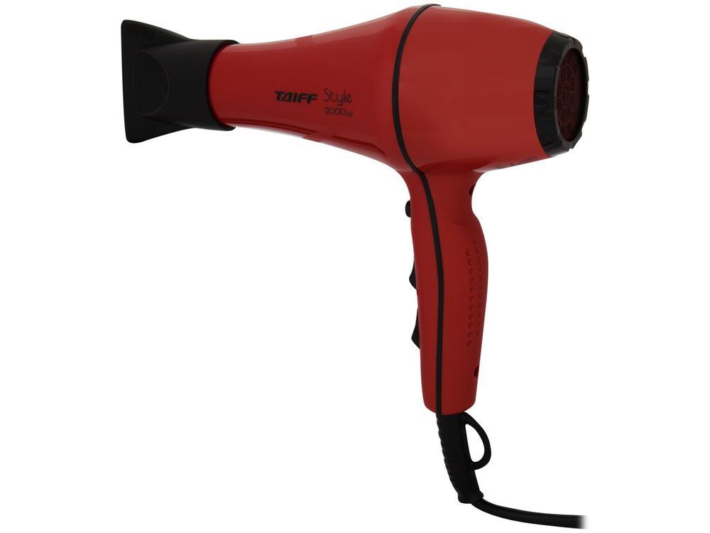 Secador de Cabelo Taiff Style Red Vermelho 2000W - 4