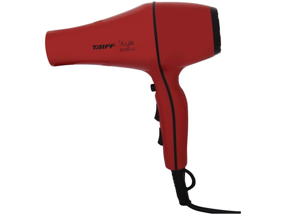 Secador de Cabelo Taiff Style Red Vermelho 2000W - 6