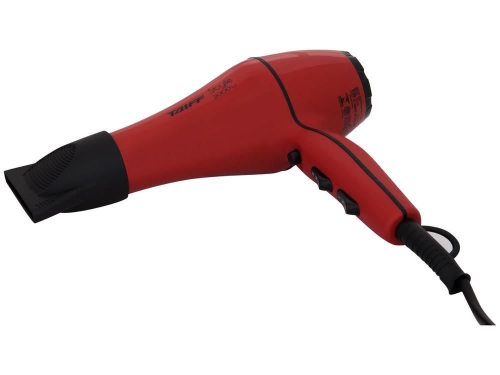 Secador de Cabelo Taiff Style Red Vermelho 2000W - 7