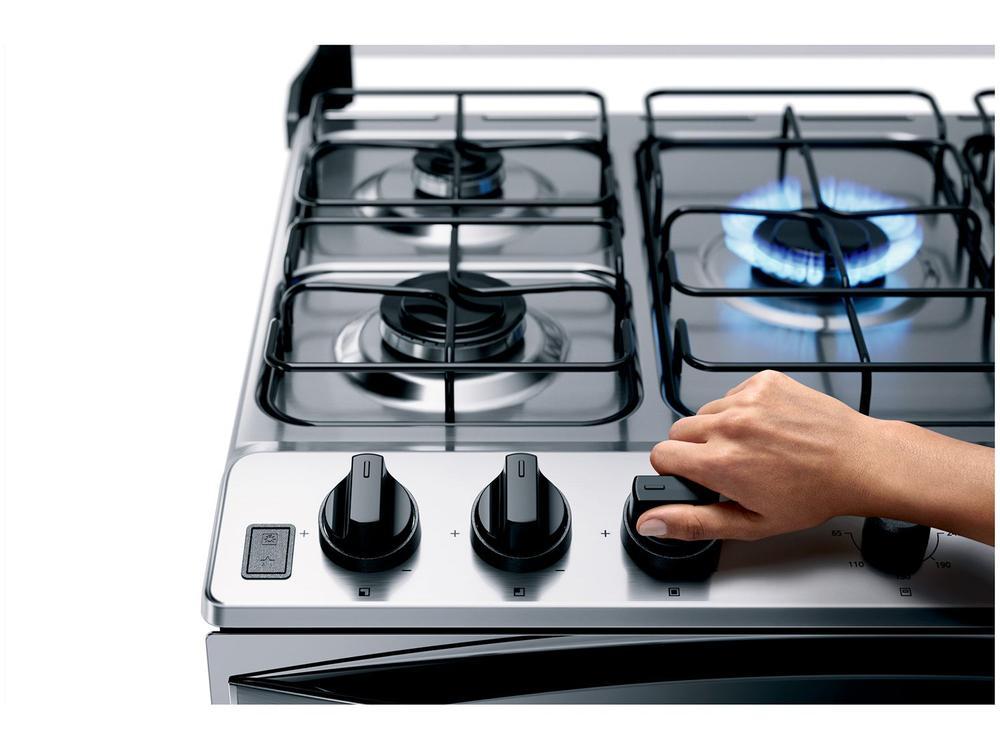 Fogão Brastemp 5 Bocas Inox com Botôes Removíveis - 8