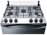 Fogão Brastemp 5 Bocas Inox com Botôes Removíveis - 5