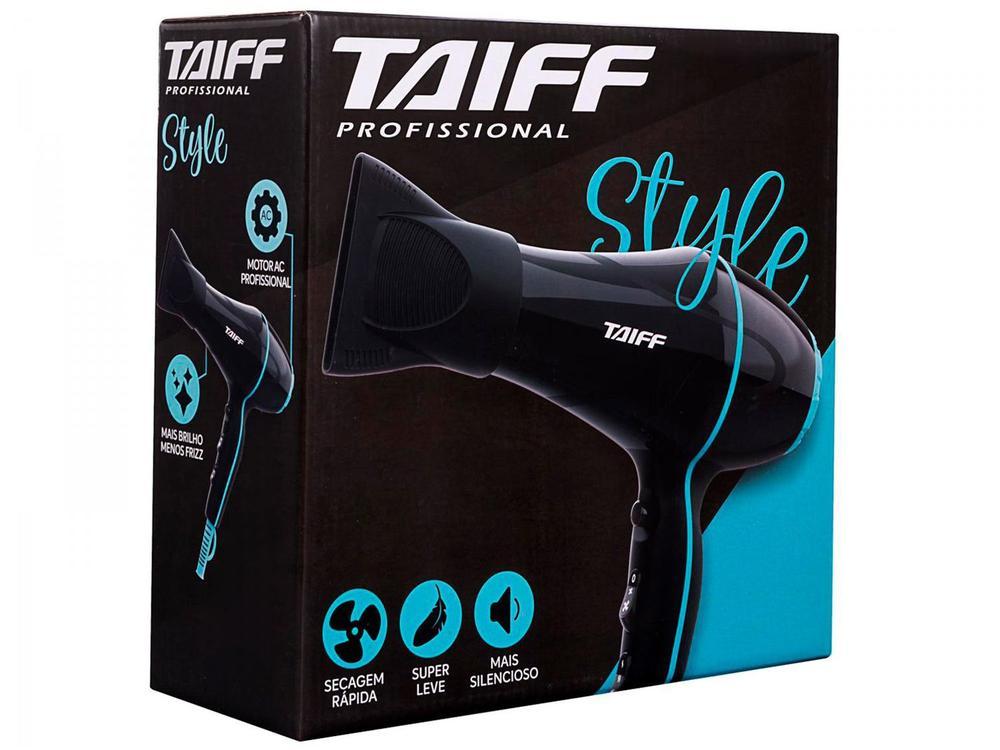 Secador de Cabelo Taiff Preto 2000W 2 Velo - 11