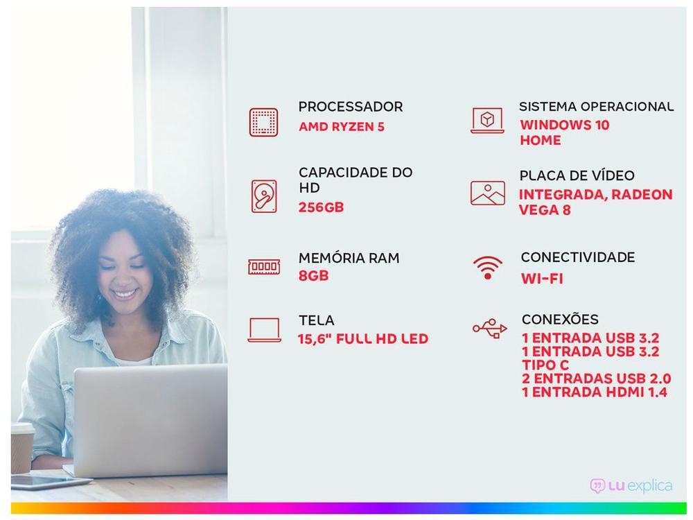 Notebook Asus M515DA-EJ502T AMD Ryzen 5 8GB - 2