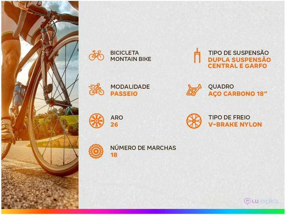 Mountain Bike Aro 26 Track & Bikes TB 200/PP - 2