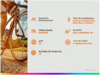 Mountain Bike Aro 26 Track & Bikes TB 200/PP - 2