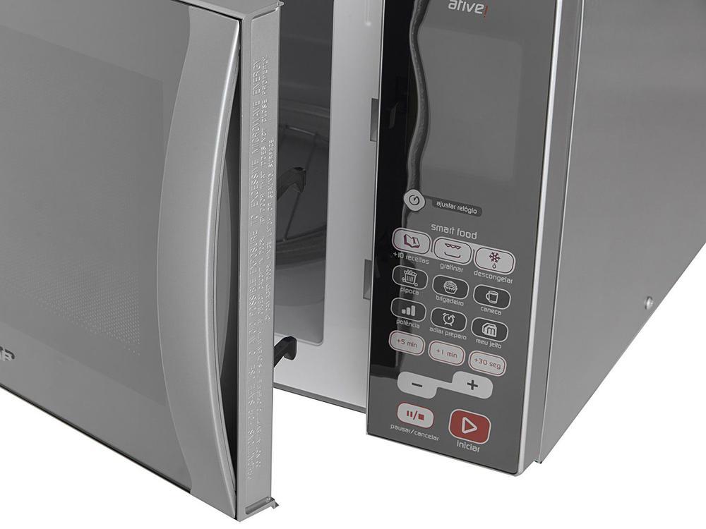 Micro-ondas Brastemp 38L Espelhado com Grill Ative! BMJ38 ARANA - 9
