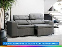 Sofá Retrátil Reclinável 3 Lugares Suede - 5