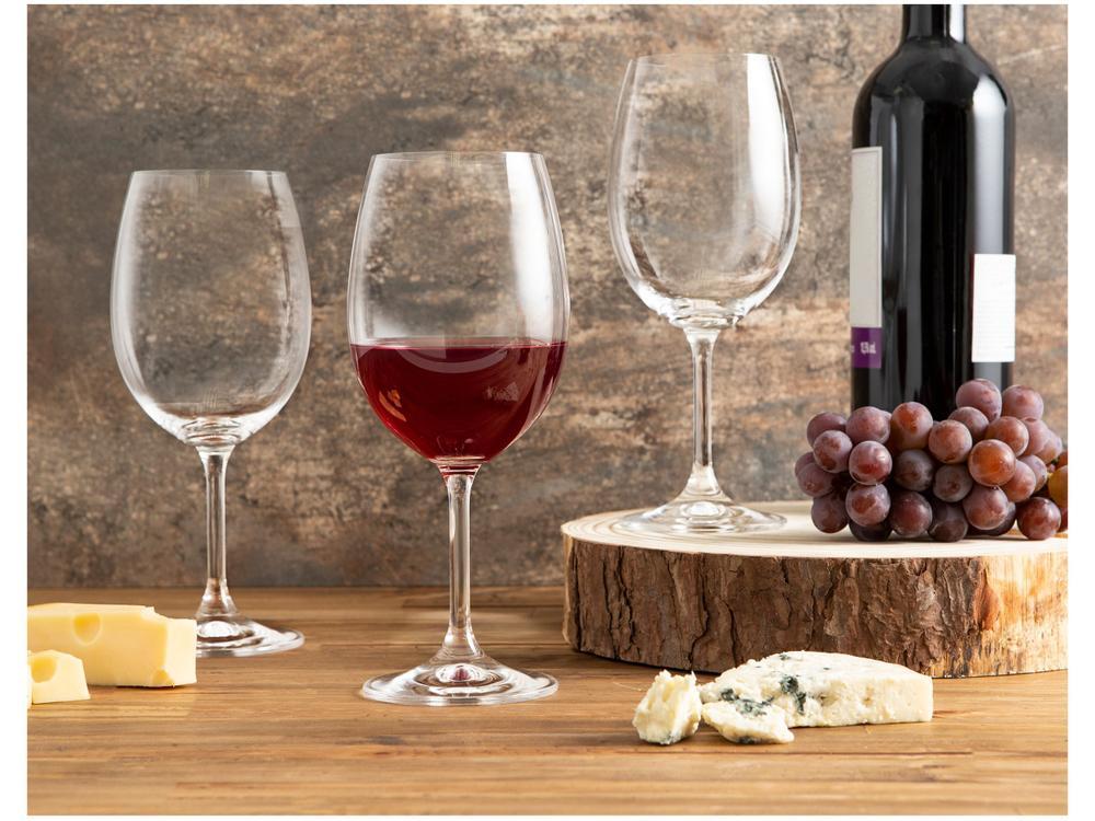 Jogo de Taças para Vinho Cristal 450ml 6 Peças - 3