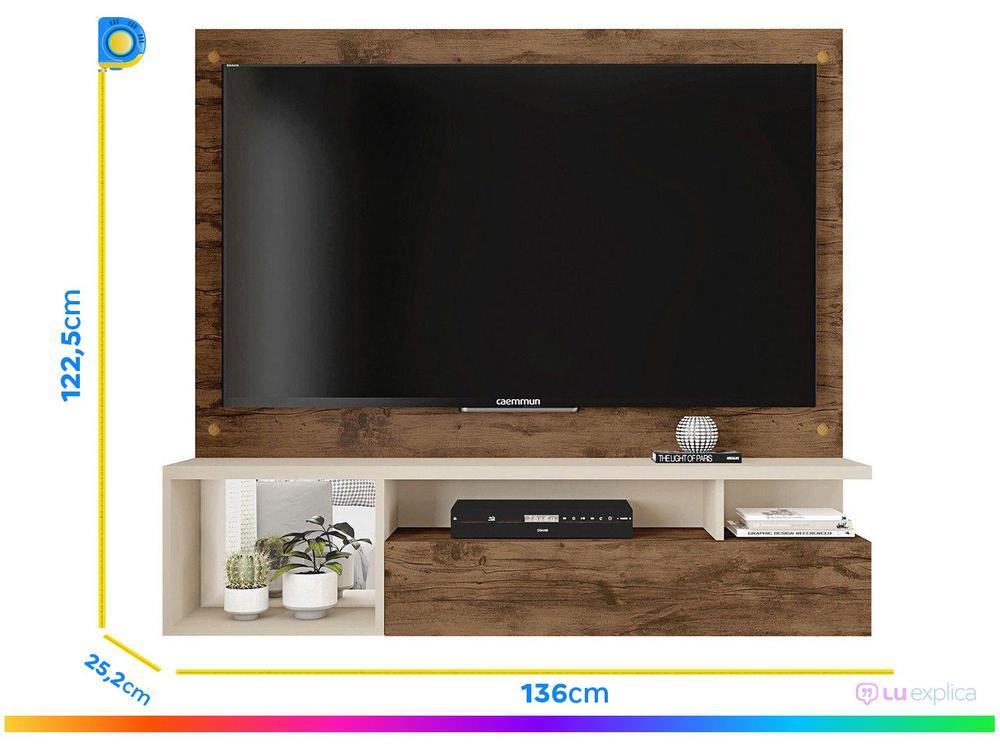 Painel para TV até 55” Caemmun Black 19 - 10