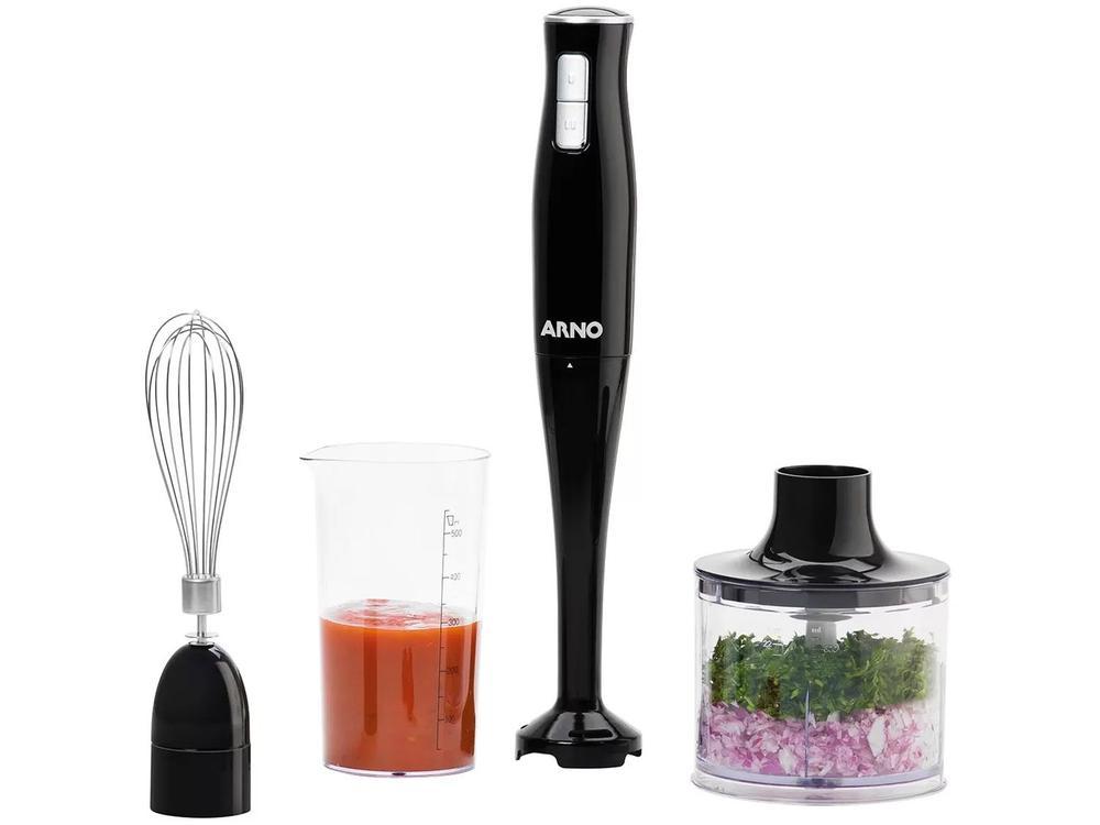 Mixer Arno 3 em 1 Preto 400W Turbomix MX31 - 2 Velocidades - 10