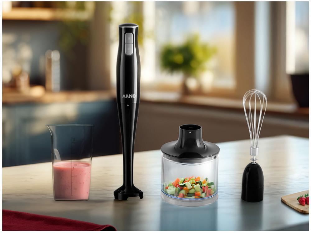 Mixer Arno 3 em 1 Preto 400W Turbomix MX31 - 2 Velocidades - 3