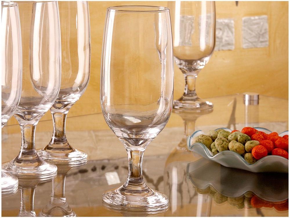 Jogo de Taças de Vidro para Cerveja 6 Peças 300ml Nadir Floripa - 12