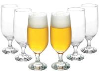 Jogo de Taças de Vidro para Cerveja 6 Peças 300ml Nadir Floripa - 9