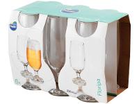 Jogo de Taças de Vidro para Cerveja 6 Peças 300ml Nadir Floripa - 8