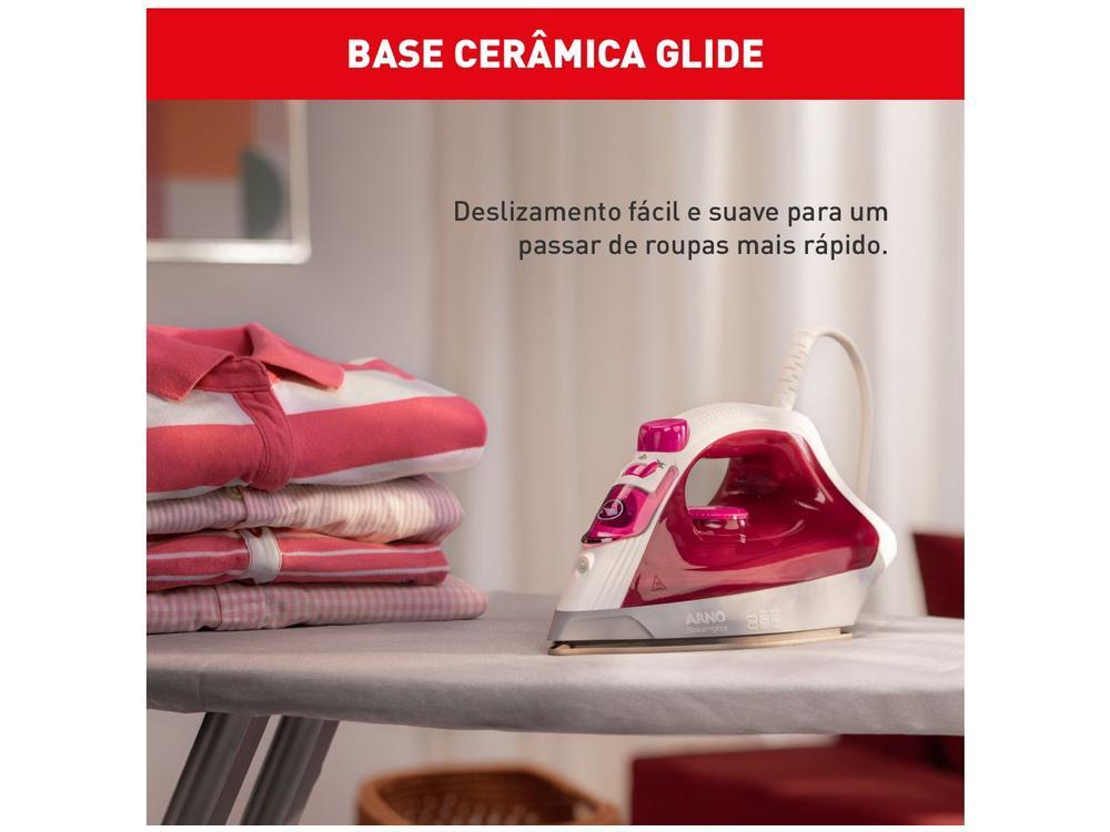 Ferro a Vapor Arno Steamgliss com Base Cerâmica FSGC - 13