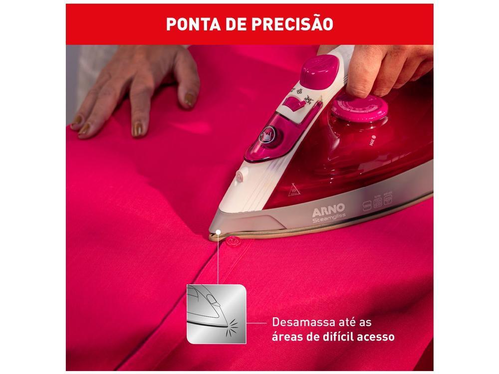 Ferro a Vapor Arno Steamgliss com Base Cerâmica FSGC - 15