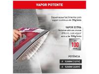 Ferro a Vapor Arno Steamgliss com Base Cerâmica FSGC - 14