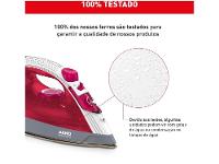 Ferro a Vapor Arno Steamgliss com Base Cerâmica FSGC - 7