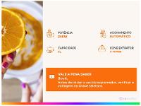 Espremedor de Frutas Mondial Turbo Premium E-10 Elétrico Inox 250W Capacidade 1L - 11