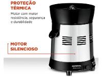 Espremedor de Frutas Mondial Turbo Premium E-10 Elétrico Inox 250W Capacidade 1L - 15