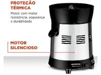 Espremedor de Frutas Mondial Turbo Premium E-10 Elétrico Inox 250W Capacidade 1L - 6