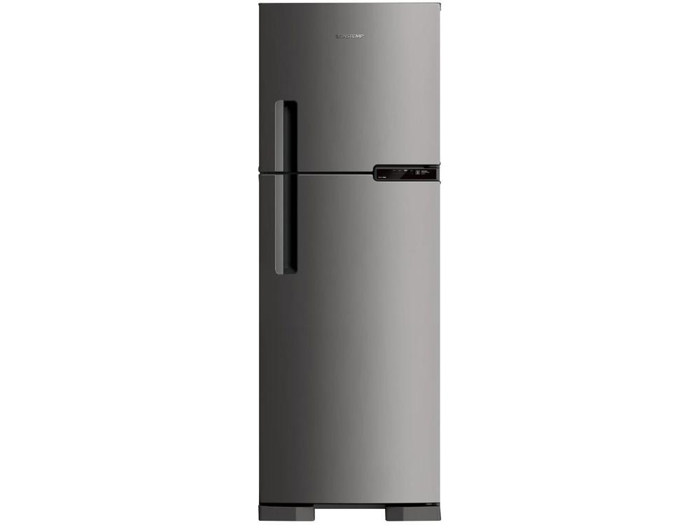 Geladeira Brastemp Frost Free Duplex 375L Inox com - 1
