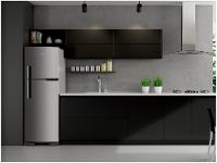 Geladeira Brastemp Frost Free Duplex 375L Inox com - 3